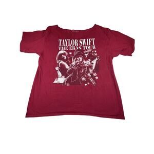 Taylor Swift Eras Tour 2023 T-Shirt XXL Red